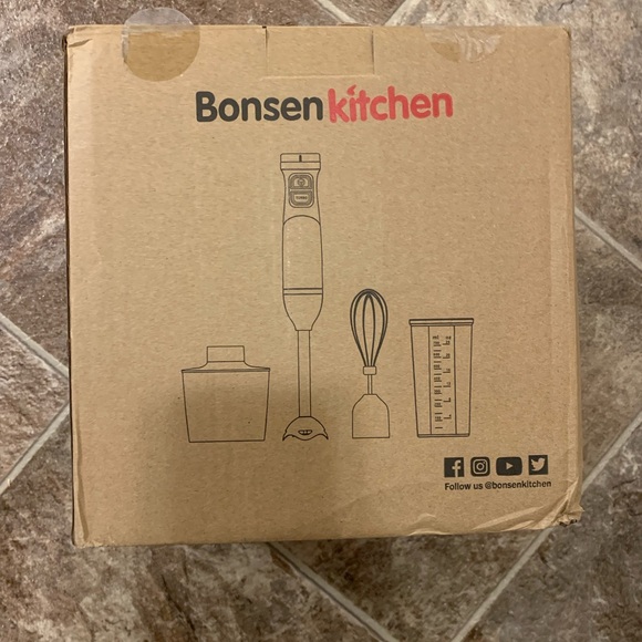 Hand Blender Set - Red - Picture 1 of 4